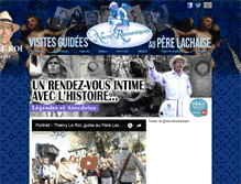 Tablet Screenshot of necro-romantiques.com